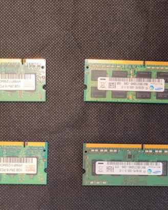ram sodimm udimm sdram vari tagli