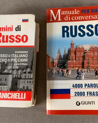 Dizionario tascabile russo+manuale conversazione