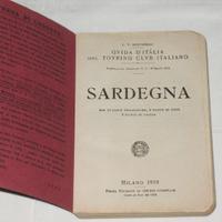 Sardegna TCI del 1918 guida completa con carte