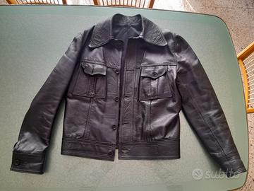 Giubbotto giacca pelle anni 60 70