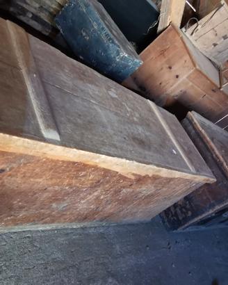 casse in legno vecchie 