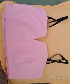 top con spallini neri/ top viscosa/maglietta