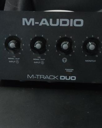 scheda audio M-Track Duo