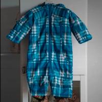 tuta a giubbino neonato 9 mesi colore azzurro 