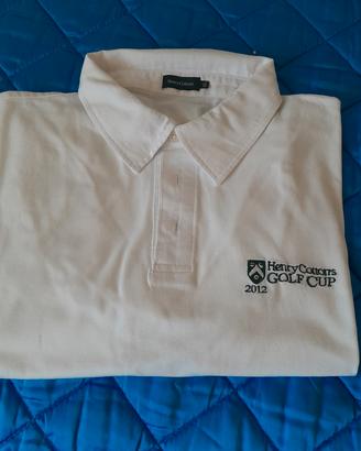 Polo bianca uomo Henry  Cotton's