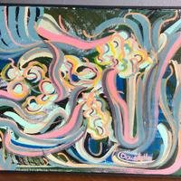 Quadro acrilico su tela 50x40