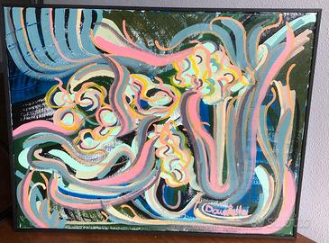 Quadro acrilico su tela 50x40