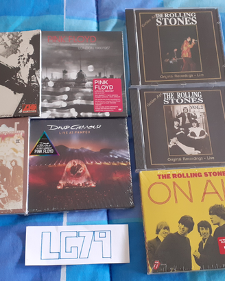 Cd The Rolling Stones Pink Floyd Led Zeppelin