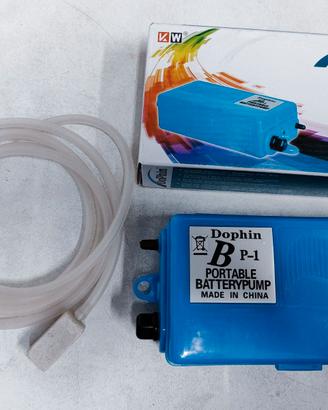 Areatore a pile con porosa