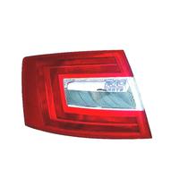 FANALE SINISTRO SKODA OCTAVIA 4P 13-17 BIANCO ROSS