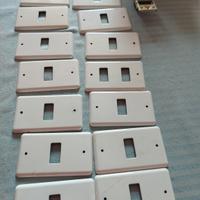 mascherine per interruttori in metallo