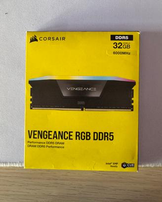 Ram DDR5 6000mhz 32gb Corsair Vengeance RGB