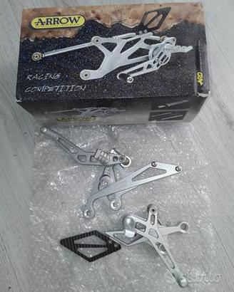 Pedane fisse arrow racing suzuki gsz 750 r 96/99