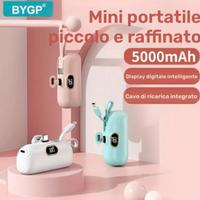 Caricatore batterie portatile 5000mAh power bank