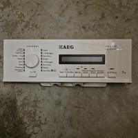 scheda elettronica  e frontalino lavatrice AEG 