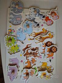 Puzzle in legno 