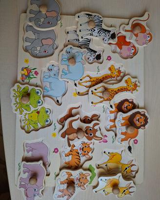 Puzzle in legno 