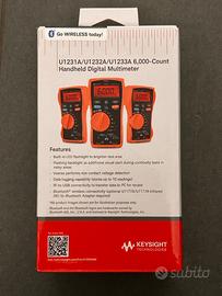Multimetro digitale professionale Keysight U1232A