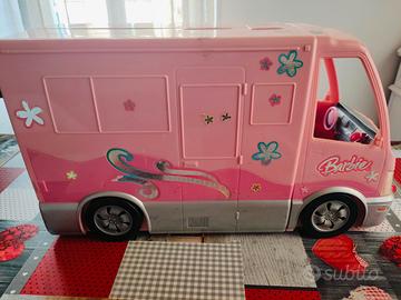Camper Barbie con luci e suoni