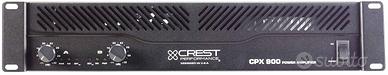 2x Crest Audio CPX 900