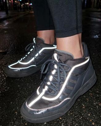 Sneaker Donna Fornarina Alte Grigie