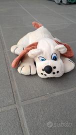 Peluche cucciolo cane morbido vintage