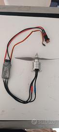 motore elettrico più esc aereo rc