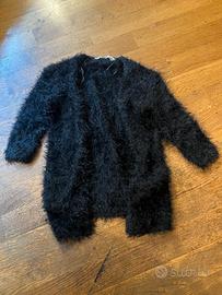 Cardigan nero H&M bambina 2-4 anni - Nuovo