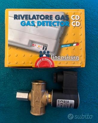Kit rivelatore Gas Tecnogas per metano e gpl