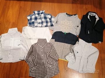 Abbigliamento bimbo 9-12 mesi primavera/estate