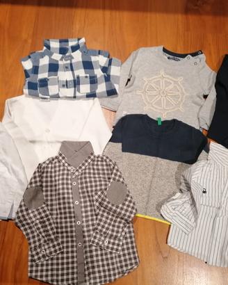 Abbigliamento bimbo 9-12 mesi primavera/estate