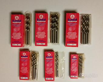 18 punte professionale HSS per metallo