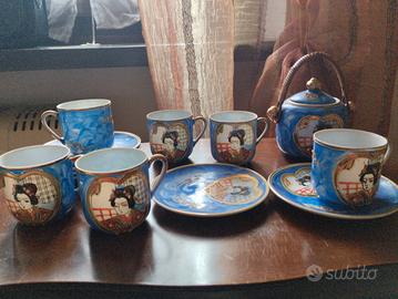 Servizio da tè/ caffè giapponese 
