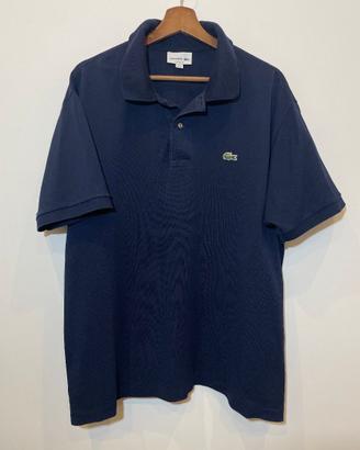 Lacoste, Polo t shirt blu navy, come nuova - XXXL