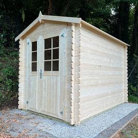 CASETTA DI LEGNO MILANO 200x300x222h spess. 28mm