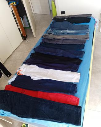 vestiti bimbo tg 116 anni 5 o 6 felpe maglie panta