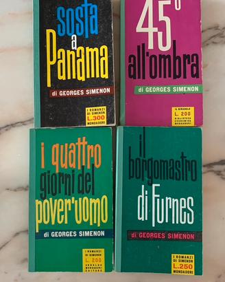 Libri vintage George Simenon