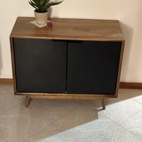 Mobiletto in massello di mango