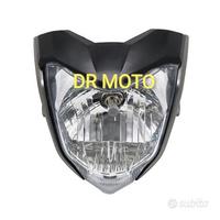 Faro anteriore moto scooter pit bike universale