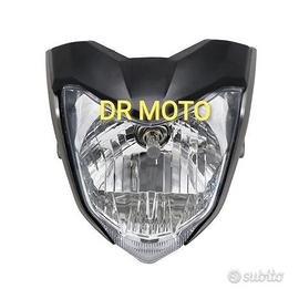Faro anteriore moto scooter pit bike universale