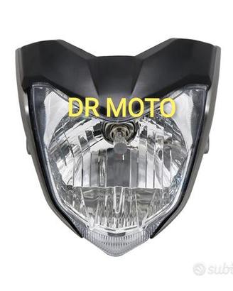 Faro anteriore moto scooter pit bike universale