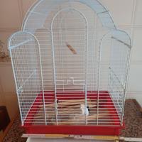 GABBIA PER CANARINI ED ALTRI PICCOLI UCCELLI