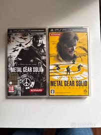 Metal Gear Solid Peace Walker PSP Combo