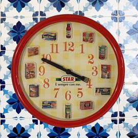 Orologio da Parete Vintage STAR Anni '80/'90