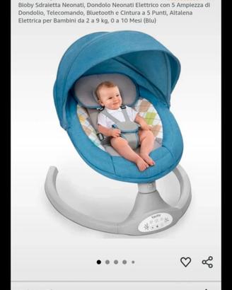 sdraietta per neonati 