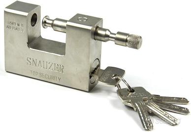 Lucchetto rettangolare acciaio temperato Galwad®