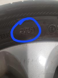 Gomme estive con cerchi in lega alfa romeo 159
