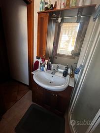 Arredo bagno + lavandino+rubinetteria