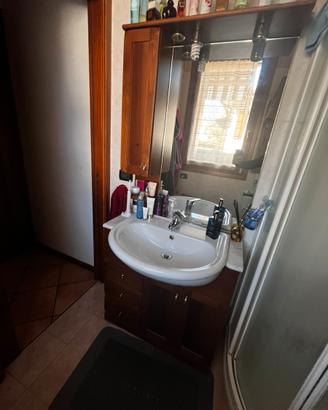 Arredo bagno + lavandino+rubinetteria