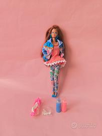 Barbie Paint'N Dazzle 1993 Vintage red hair